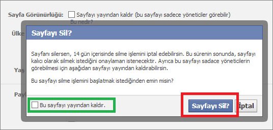 Facebook Hesabını Tamamen Silmek