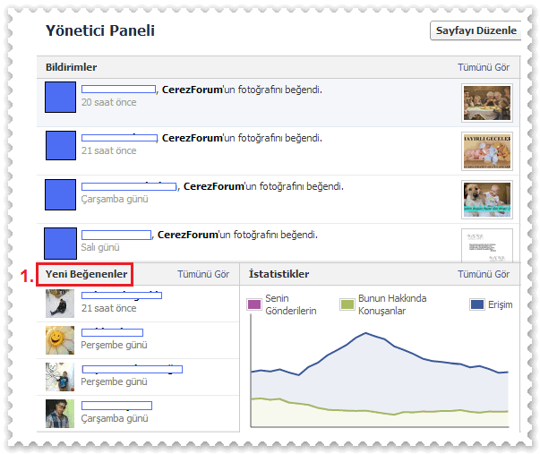 Facebook Sayfasına Yönetici Atama