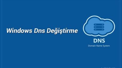 Windows DNS değiştirme