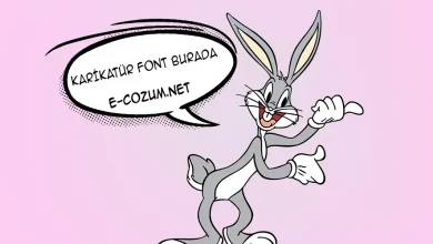 Karikatür Fontu