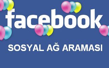 Facebook Sosyal Ağ Arama Motoru