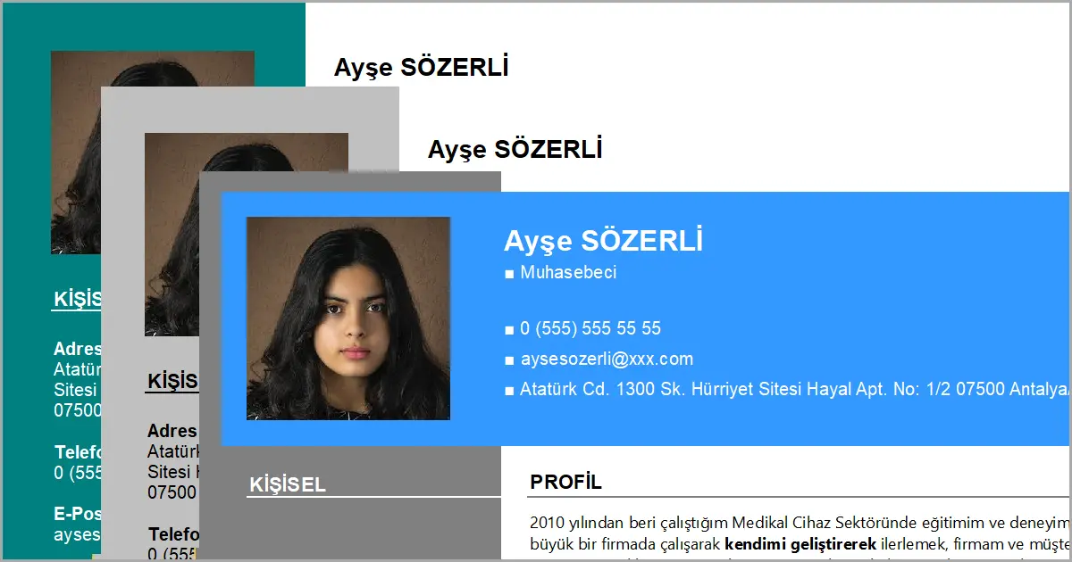 Free Cv Maker, Ücretsiz Cv Programı